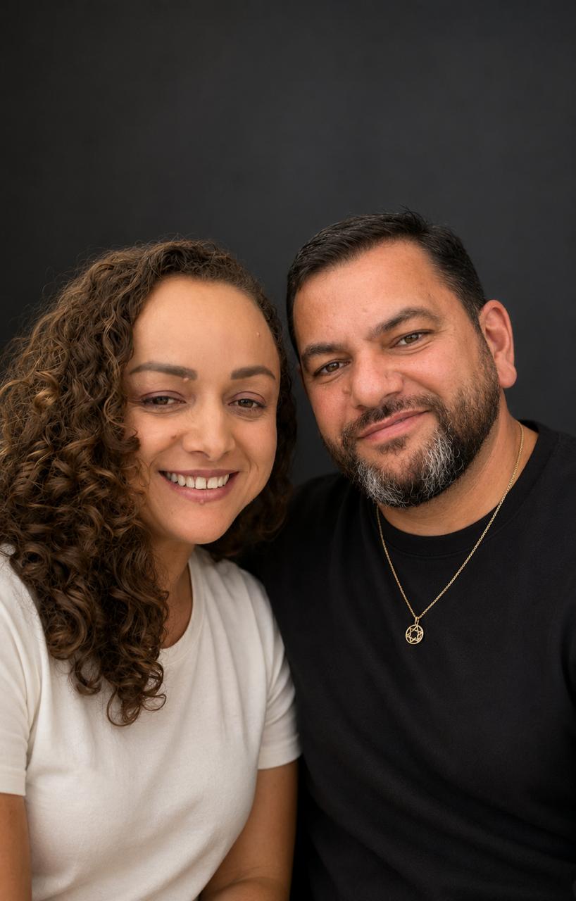 Foto do Fabiano e da Josilene