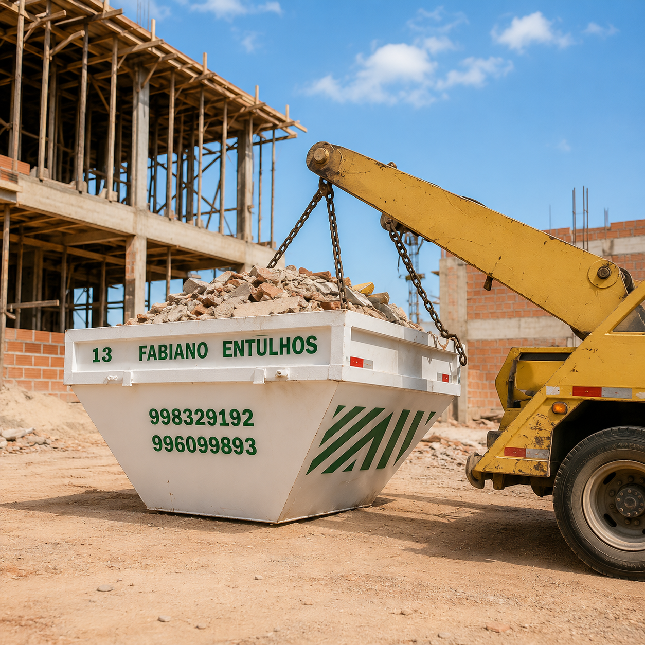 Aluguel de Caçamba para Obras